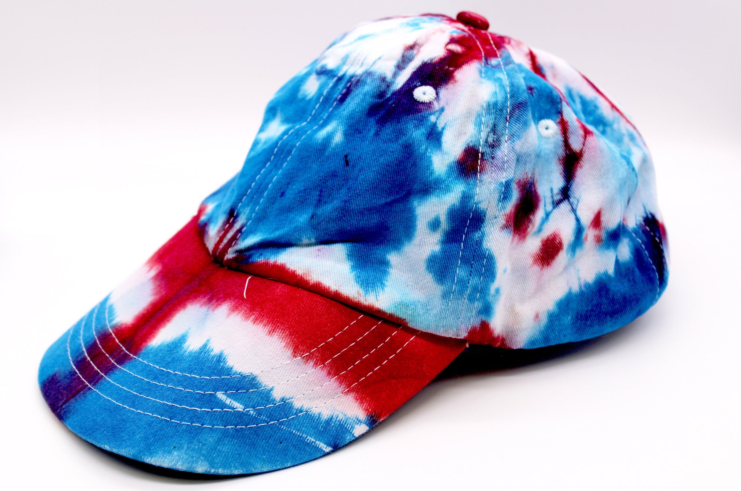 Light Blue Tie Dye Cap